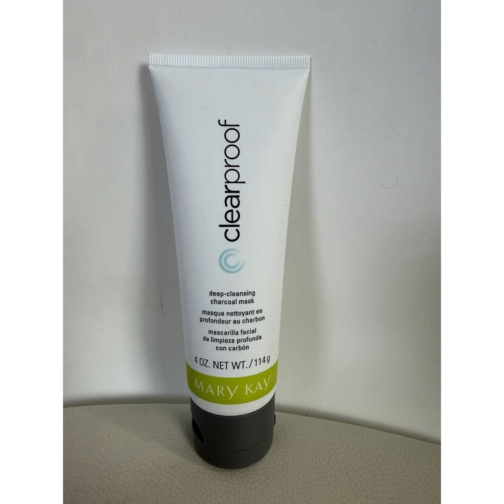 NEW NWOB / FULL 4oz Mary Kay Clear Proof Deep-Cleansing Charcoal Mask